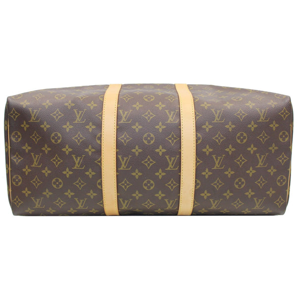 Louis Vuitton Keepall 50 Monogram Travel Bag bottom