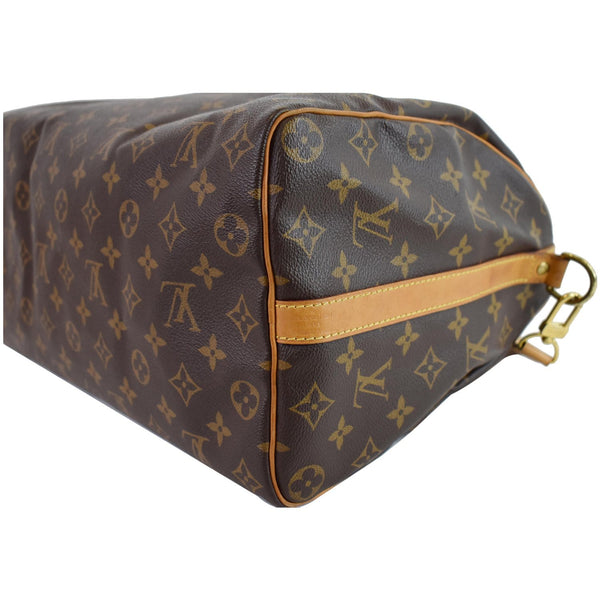 bottom corner lv Speedy 35 Bandouliere Monogram Canvas Bag