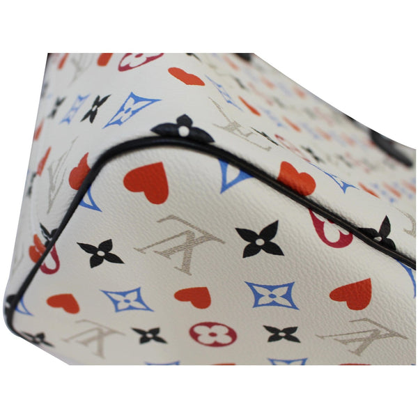 Lv Game On Neverfull Monogram Canvas Bag Corner