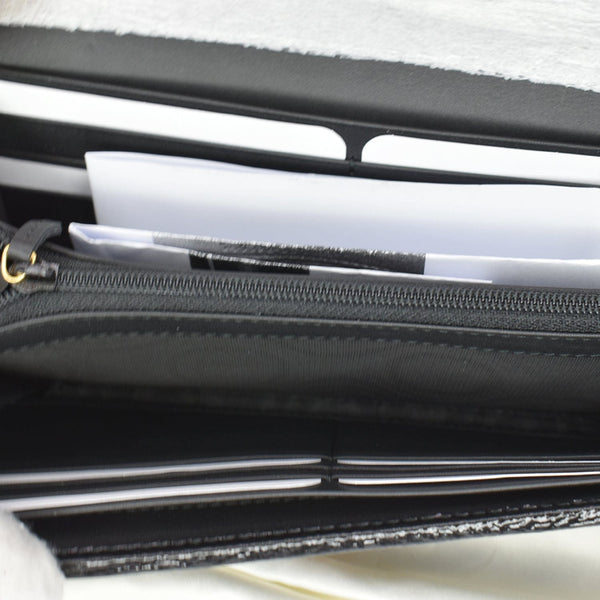 Gucci Ophidia Suede Patent Web Leather WOC Crossbody Bag