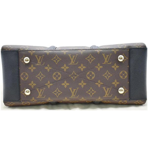 LOUIS VUITTON Soufflot MM Monogram Canvas Shoulder Bag Black