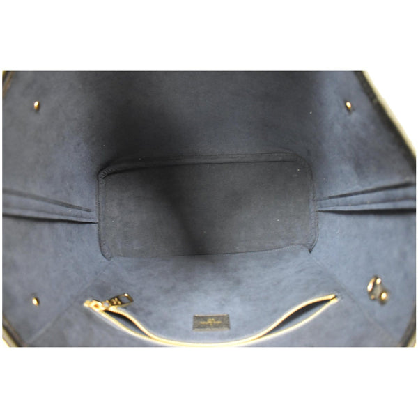 LOUIS VUITTON Neverfull MM Monogram Empreinte Tote Bag Black