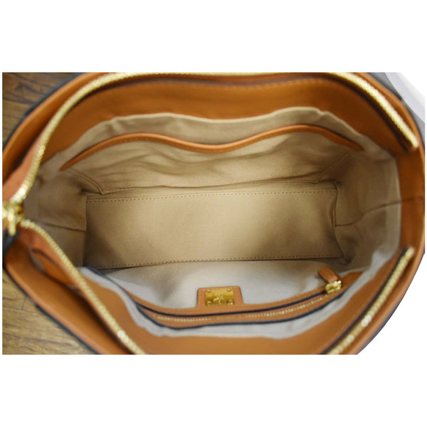 MCM Essential Small Visetos Crossbody Bag Cognac - Buy Now