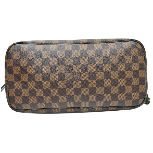 Louis Vuitton Neverfull MM Damier Ebene Tote Bag bottom preview