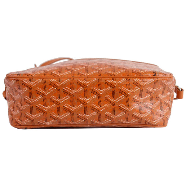 GOYARD Cap Vert Coated Canvas Messenger Bag Orange