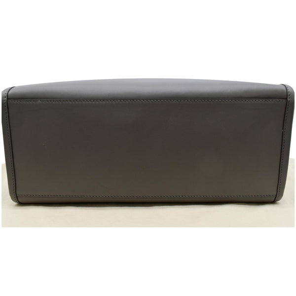 Fendi Sunshine Plexiglass Medium Leather Shopper Tote Bag