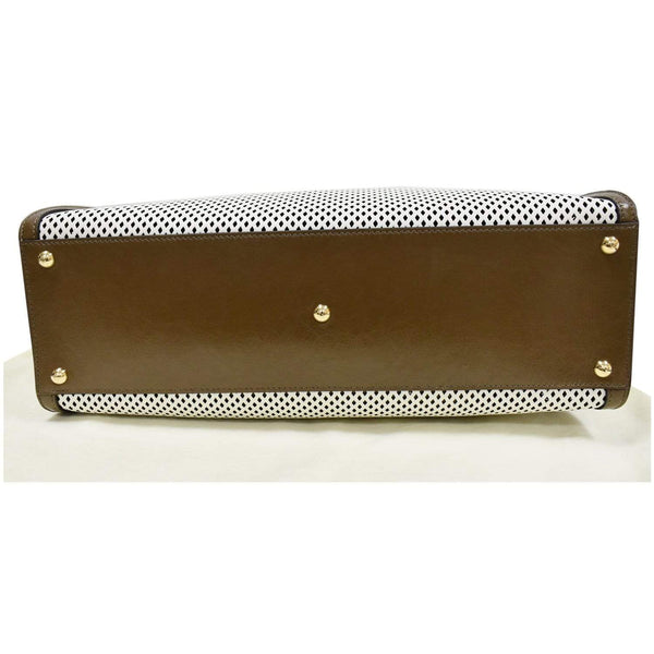 Fendi Peekaboo X-Lite Larg Tote handbag - protection feet