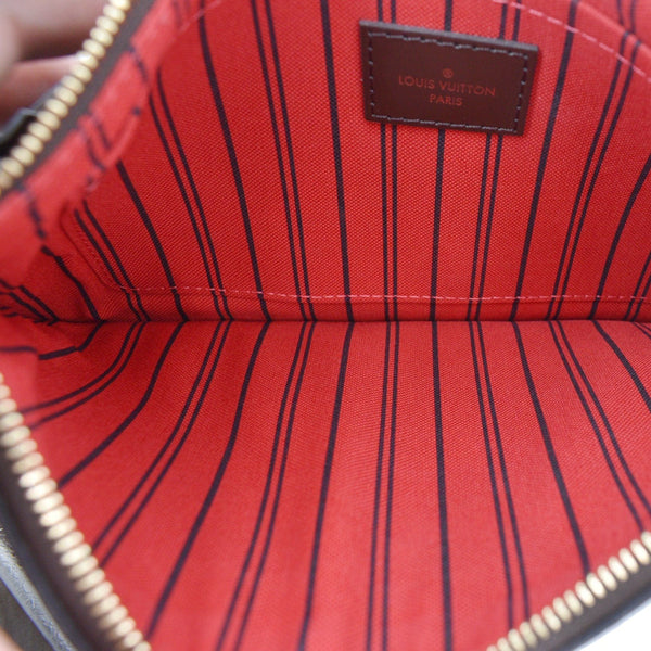 Louis Vuitton Neverfull MM Damier Ebene Pochette Pouch