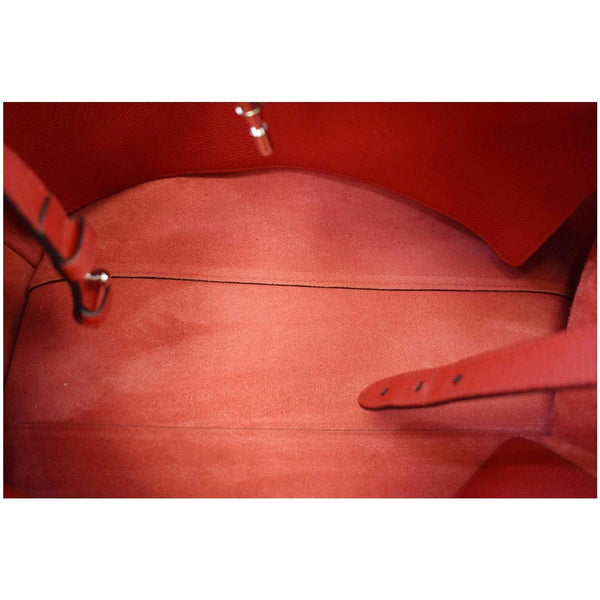 Gucci Jackie Large Top Handle Leather Bag interior