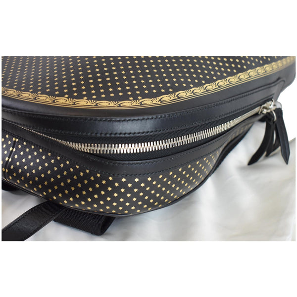 GUCCI Guccy Magnetismo Leather Backpack Bag Black 419584