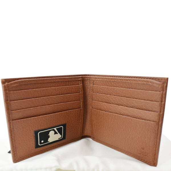 GUCCI GG LA Angels Patch Bi-fold Wallet Beige 547787