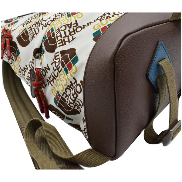 Gucci The North Face Medium Nylon Leather Backpack