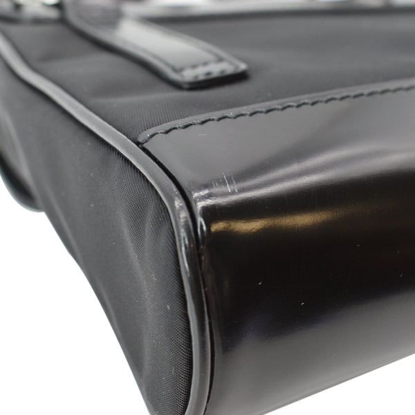 Prada Re-Nylon Leather Shoulder Bag Black - Buy at DDH