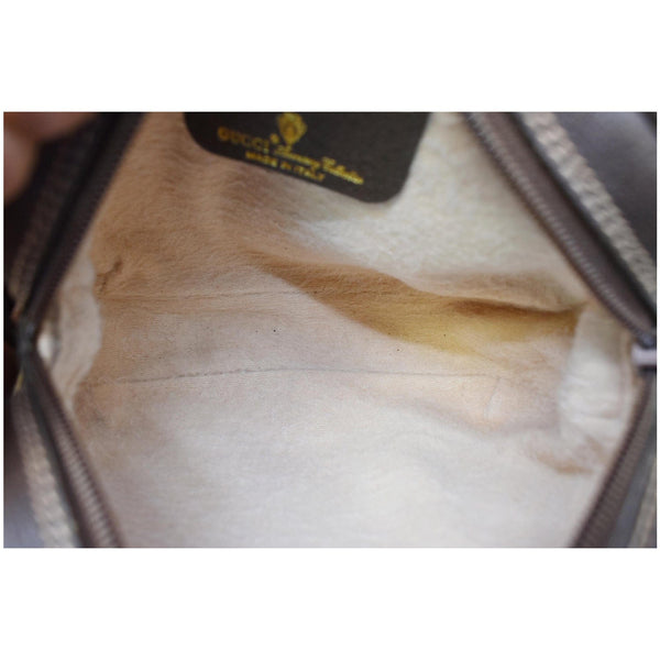 GUCCI Vintage GG Supreme Canvas Crossbody Bag Beige 8902066