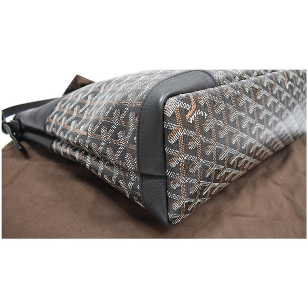 Goyard Grenadine Chevron Printed Canvas and Leather Bag - bottom