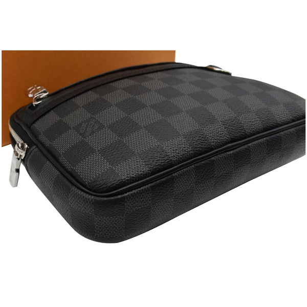 LOUIS VUITTON Scott Damier Graphite Messenger Bag Black
