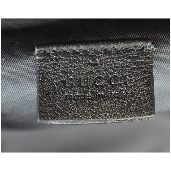 Gucci Supreme Monogram Large Four Wheel Suitcase Bag made in Italy