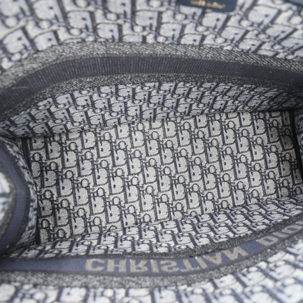 CHRISTIAN DIOR Large Book Oblique Embroidered Canvas Tote Bag Multicolor - Hot Deals