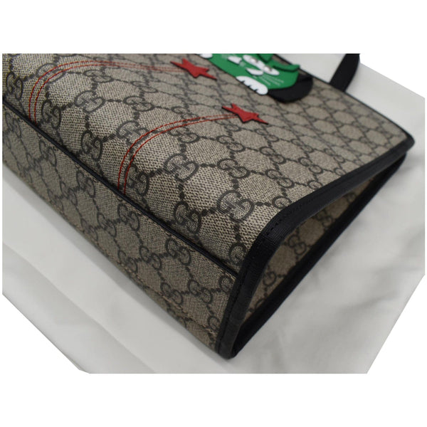 GUCCI Children’s Cat Printed GG Canvas Tote Bag Beige 645290