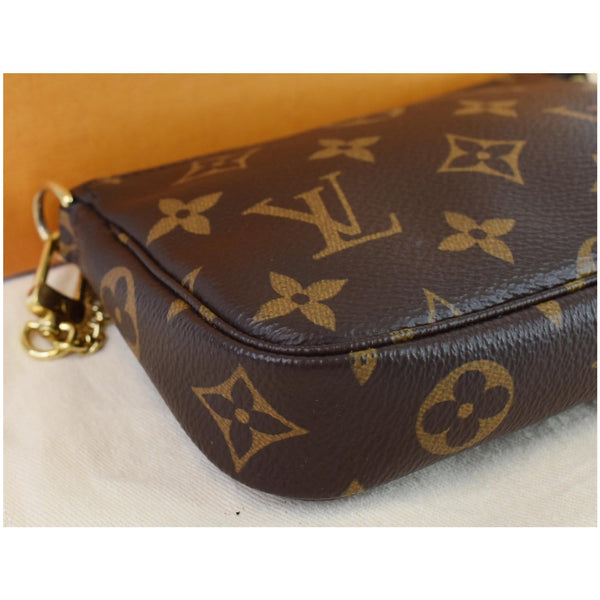 Louis Vuitton Mini Pochette Monogram Canvas Pouch - women wallet