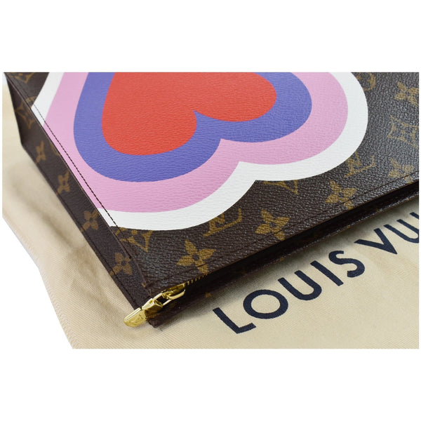 LOUIS VUITTON Game On Toiletry 26 Monogram Canvas Pouch Brown