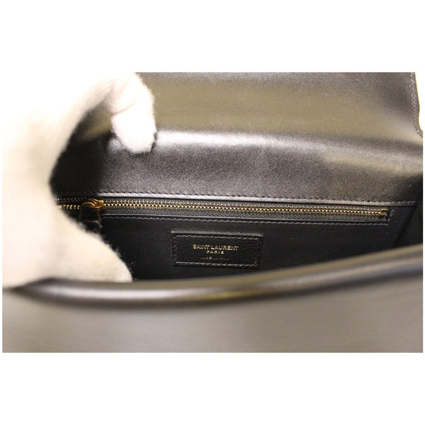 YVES SAINT LAURENT Small Margaux Leather Shoulder Bag Black - Last Call