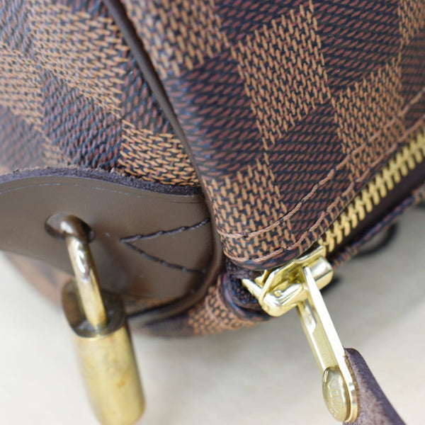 LOUIS VUITTON Speedy 30 Damier Ebene Satchel Bag Brown