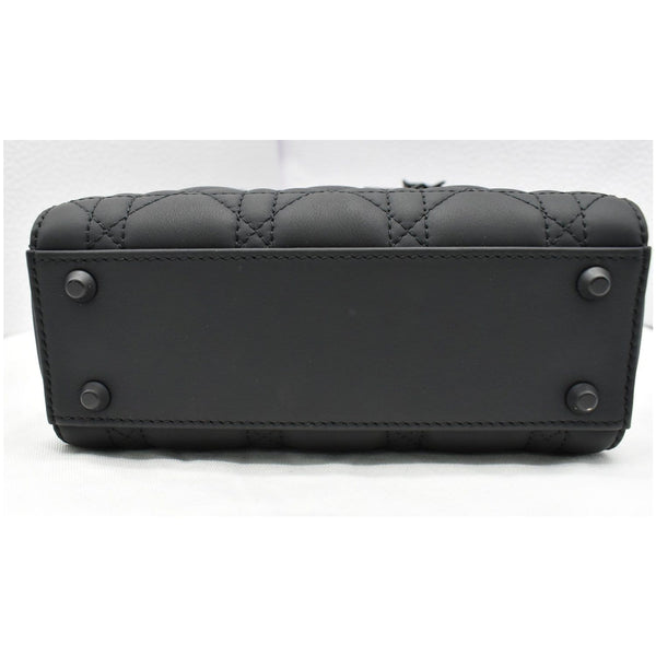 Christian Dior Mini Lady Dior Cannage Calfskin Leather Bag