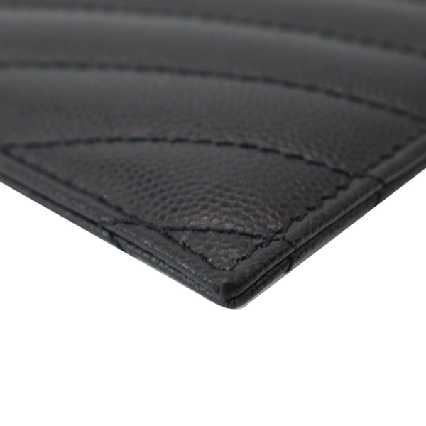 Yves Saint Laurent Matelasse Bill Grain De Poudre Zip Pouch