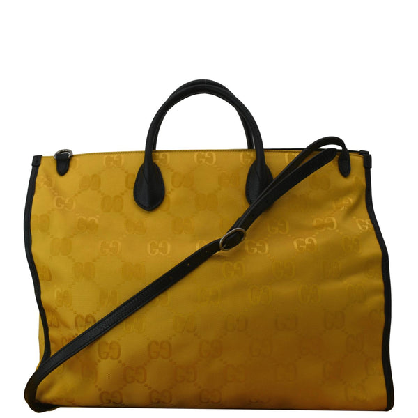 GUCCI Off The Grid GG Nylon Tote Bag Yellow 630353