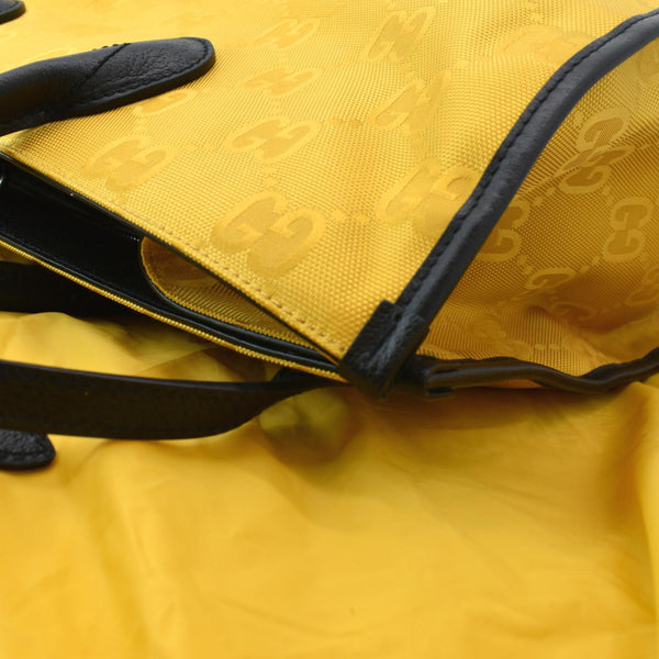 GUCCI Off The Grid GG Nylon Tote Bag Yellow 630353