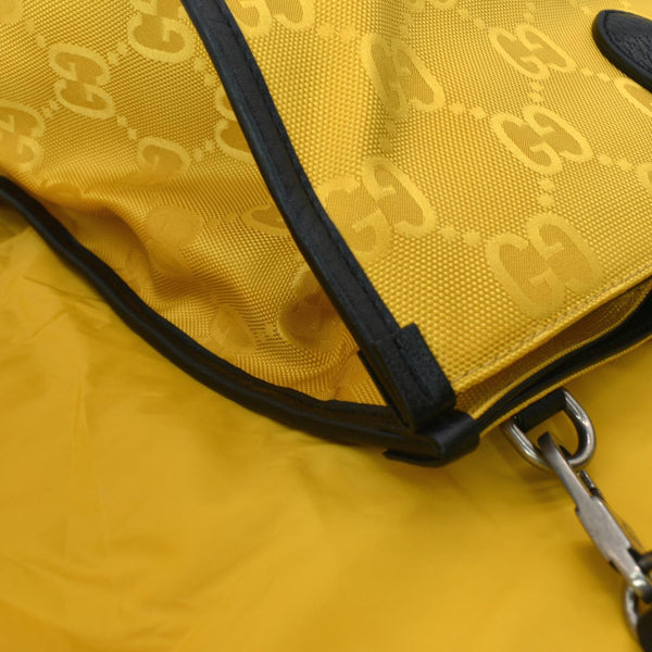 GUCCI Off The Grid GG Nylon Tote Bag Yellow 630353