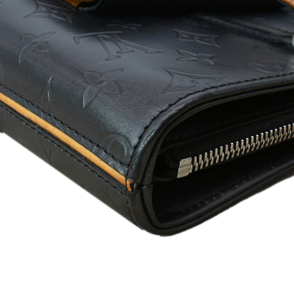 LOUIS VUITTON Willwood GM Monogram Mat Leather Tote Bag Black