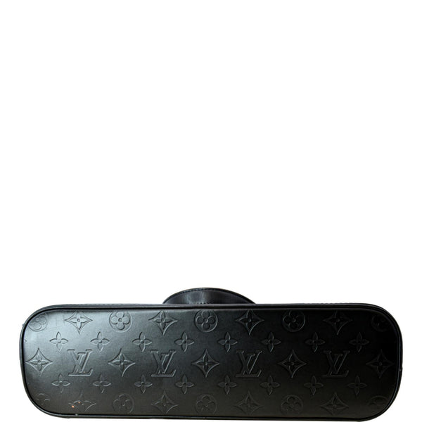 LOUIS VUITTON Willwood GM Monogram Mat Leather Tote Bag Black