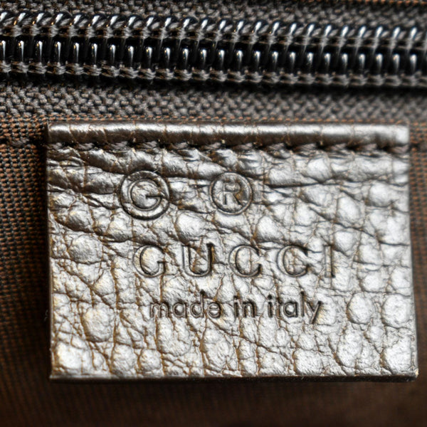 GUCCI GG Canvas Tote Travel Bag Beige 449170