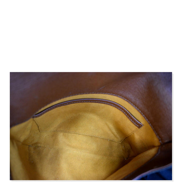 LOUIS VUITTON Musette Tango Monogram Canvas Crossbody Bag Brown