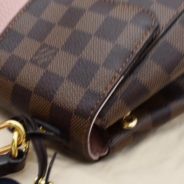 LOUIS VUITTON Bond Street MM Damier Ebene Crossbody Bag Magnolia