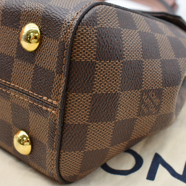LOUIS VUITTON Bond Street MM Damier Ebene Crossbody Bag Magnolia