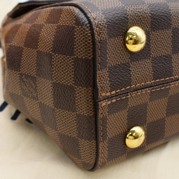 LOUIS VUITTON Bond Street MM Damier Ebene Crossbody Bag Magnolia
