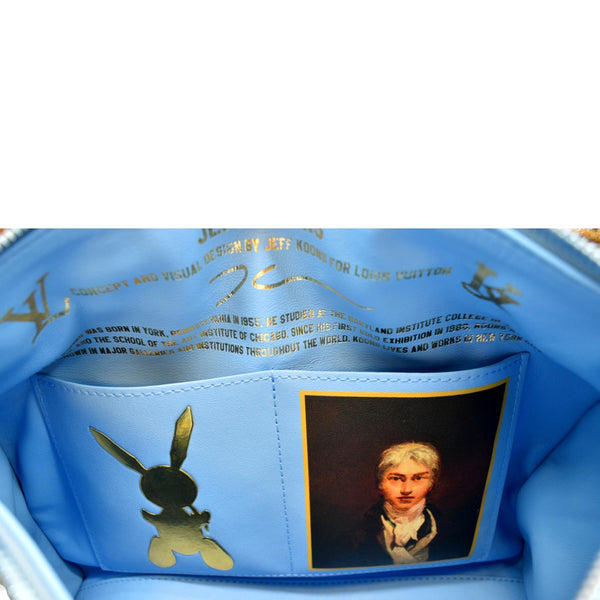 LOUIS VUITTON Jeff Koons Turner Speedy 30 Printed Canvas Satchel Bag Multicolor