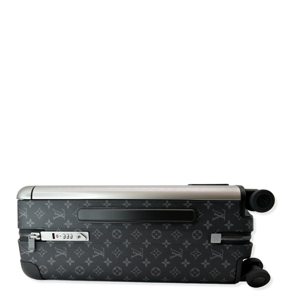 LOUIS VUITTON Horizon 55 Monogram Eclipse Canvas Rolling Suitcase Black