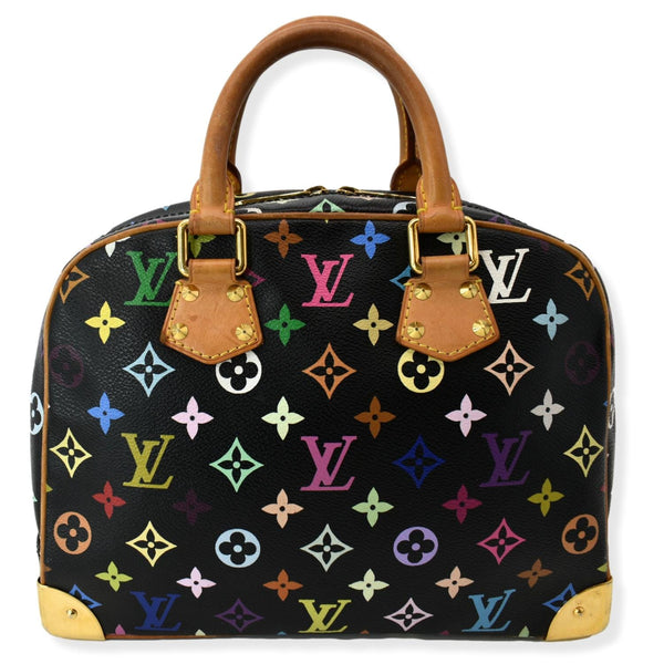 LOUIS VUITTON Trouville Monogram Satchel Bag Multicolor
