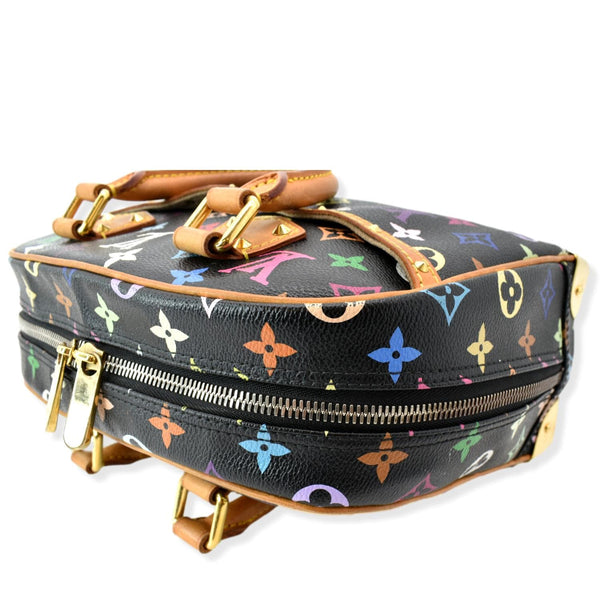 LOUIS VUITTON Trouville Monogram Satchel Bag Multicolor