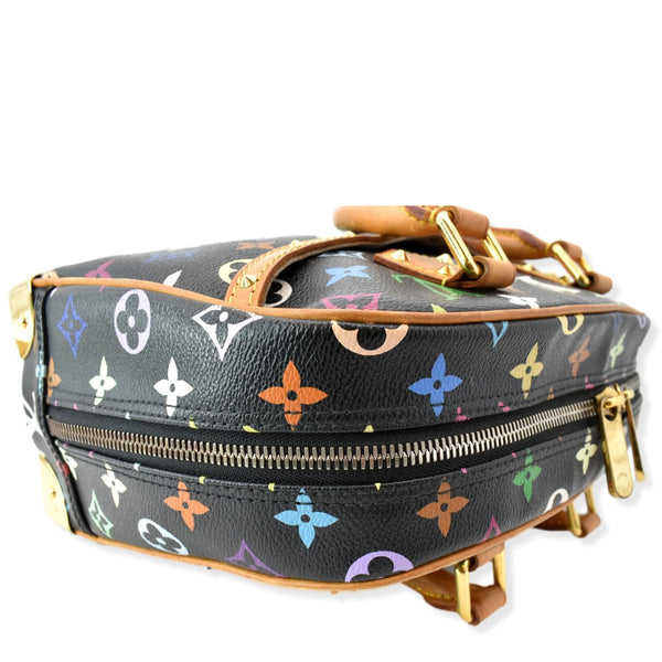 LOUIS VUITTON Trouville Monogram Satchel Bag Multicolor