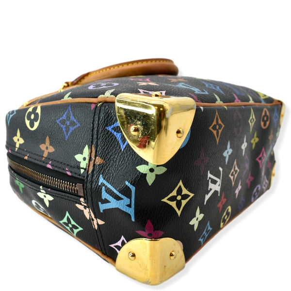 LOUIS VUITTON Trouville Monogram Satchel Bag Multicolor