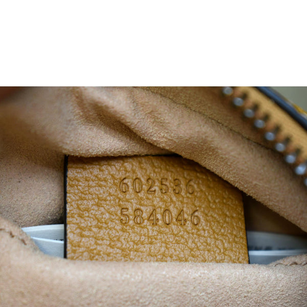 GUCCI x Disney Mickey Mouse GG Supreme Coated Canvas Crossbody Bag Brown 602536