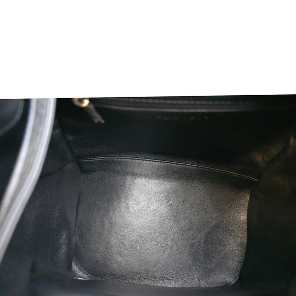 CHANEL Business Affinity Caviar Quilted Backpack Black