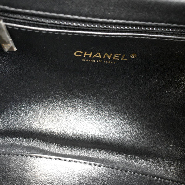 CHANEL Business Affinity Caviar Quilted Backpack Black