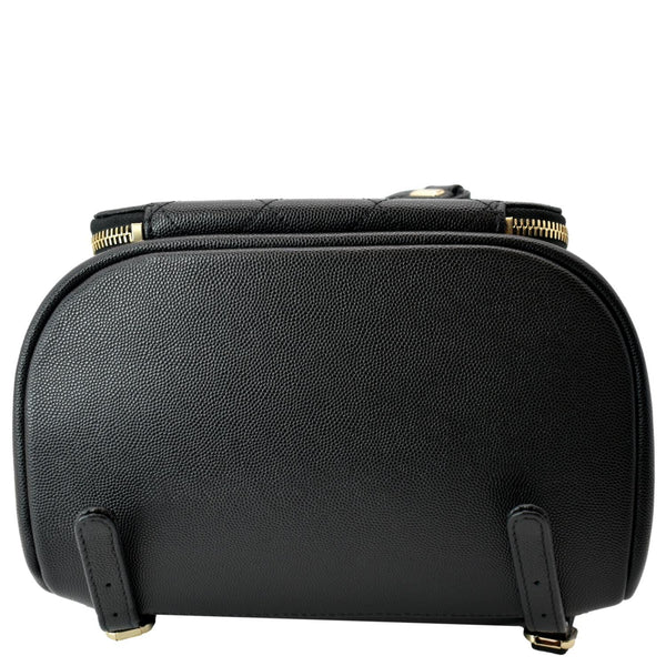 CHANEL Business Affinity Caviar Quilted Backpack Black