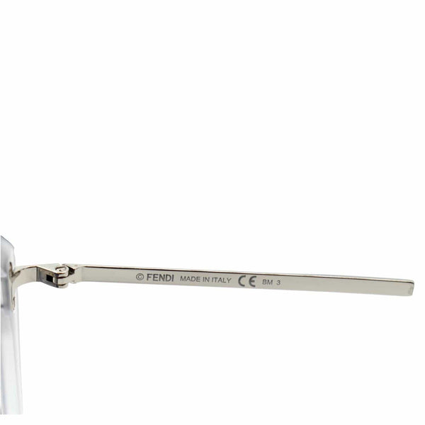 FENDI Fabulous FF M0039/G/S F74R3 Silver Sunglasses Multicolor Mirrored Lens